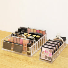 Load image into Gallery viewer, Clear Acrylic Makeup Organizer Cosmetic Storage Box Makeup Powder Box Desktop Women Lipstick Holder Organizador Maquillaje