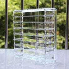 Load image into Gallery viewer, Clear Acrylic Makeup Organizer Cosmetic Storage Box Makeup Powder Box Desktop Women Lipstick Holder Organizador Maquillaje