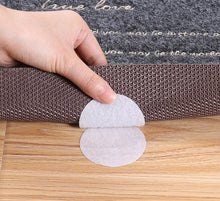 Load image into Gallery viewer, 20pcs/10 Pairs Anti Curling Carpet Tape Rug Gripper Velcro Secure the Carpet Sofa and Sheets in Place and Keep the Corners Flat