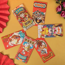 Load image into Gallery viewer, 6PCS Cartoon Rat Red Envelopes Happy New Year Chinese Style Money Envelopes Cute Red Bag For Baby Gift Lucky Money Envelopes