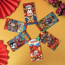 Load image into Gallery viewer, 6PCS Cartoon Rat Red Envelopes Happy New Year Chinese Style Money Envelopes Cute Red Bag For Baby Gift Lucky Money Envelopes